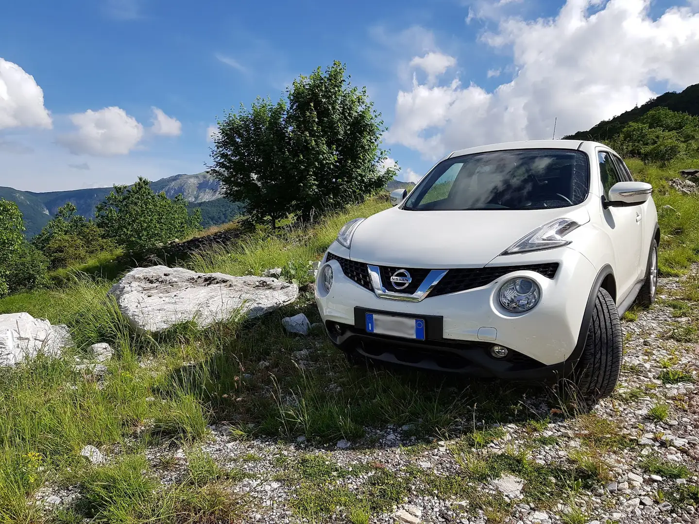 Nissan Juke Juke 1.6 Acenta Gpl 115cv E6 Bianco - 1