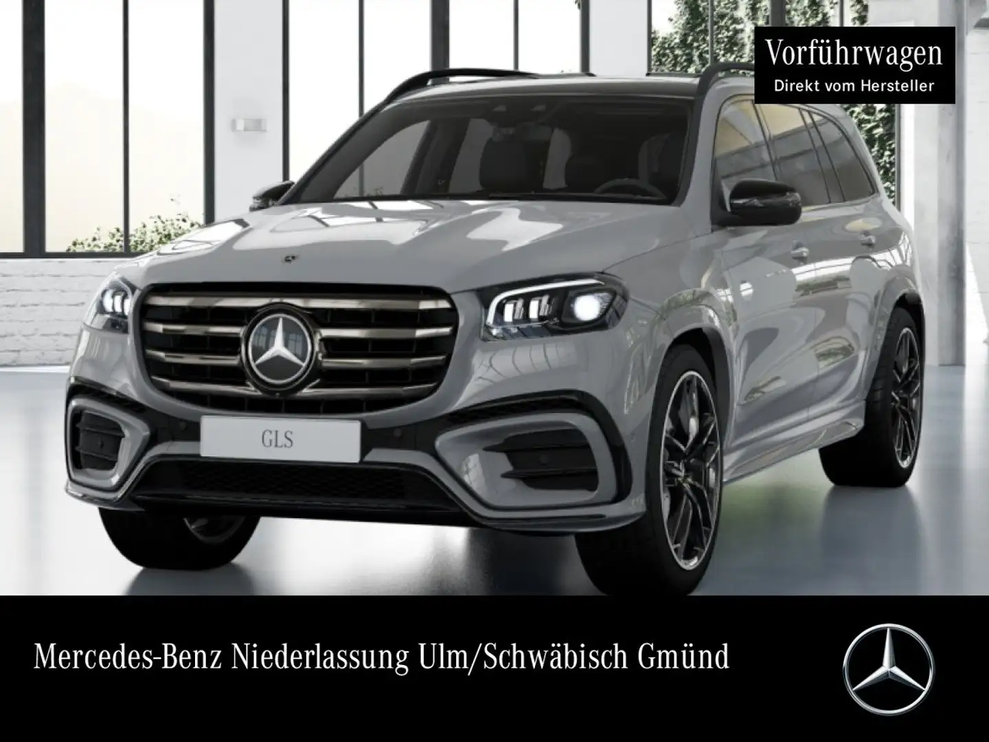 Mercedes-Benz GLS 450 d 4M AMG+NIGHT+PANO+360+AHK+MULTIBEAM+SPUR Gri - 1