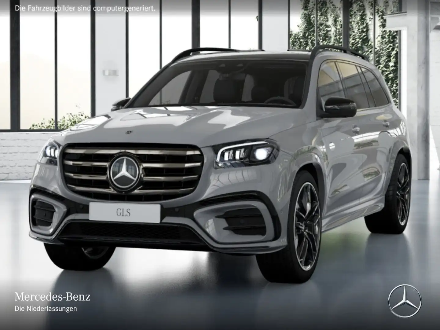 Mercedes-Benz GLS 450 d 4M AMG+NIGHT+PANO+360+AHK+MULTIBEAM+SPUR Gri - 2