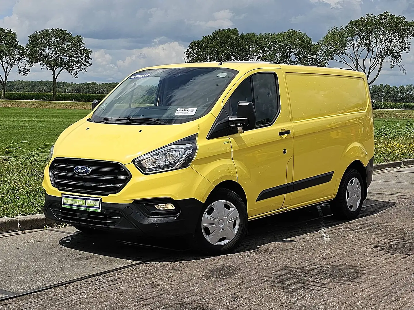 Ford Transit Custom ac automaat EURO6 Geel - 2