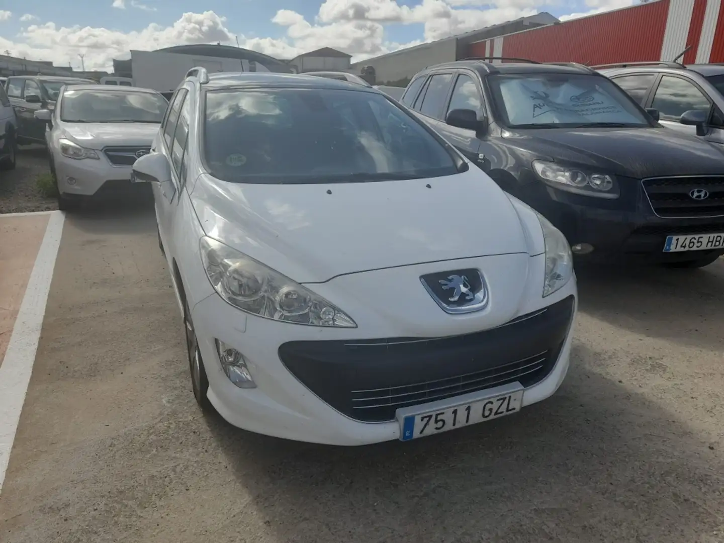 Peugeot 308 SW 1.6HDI FAP Sportium Weiß - 1