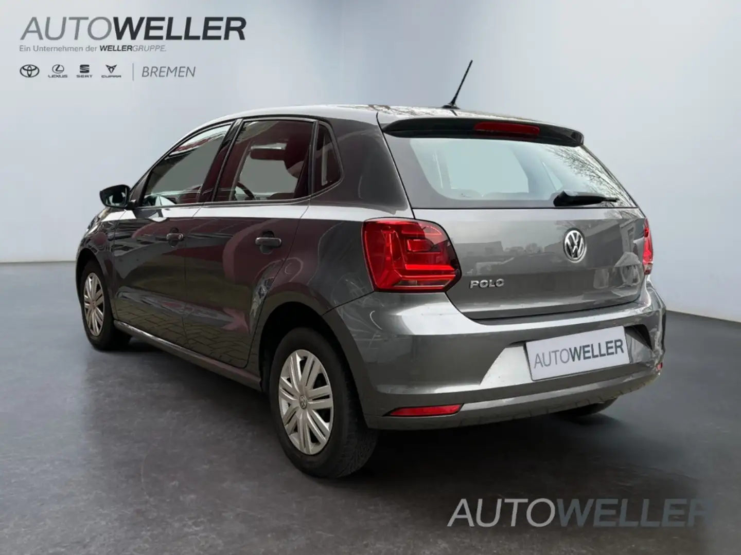 Volkswagen Polo 1.0 Trendline*Klima*Servo*Funk-ZV*e-Fenster Grau - 2