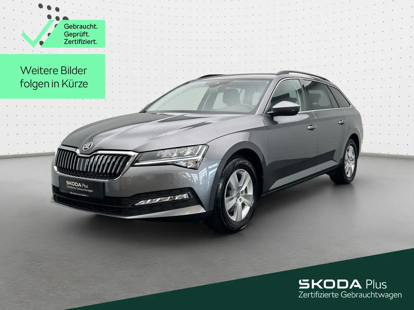 Skoda Superb Combi Ambition 2.0 TDI 110kW*NAVI*AHK*PDC Szary - 1