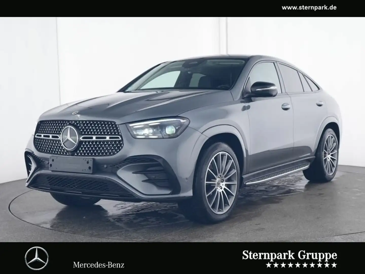 Mercedes-Benz GLE 450 GLE 450 d 4M AMG Cp HuD*Pano*AHK*Airm*Burm*Keyl Grau - 1