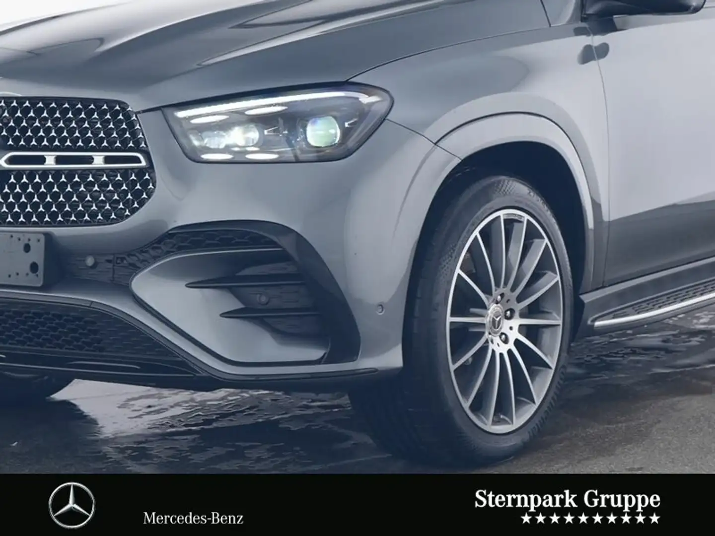Mercedes-Benz GLE 450 GLE 450 d 4M AMG Cp HuD*Pano*AHK*Airm*Burm*Keyl Grau - 2
