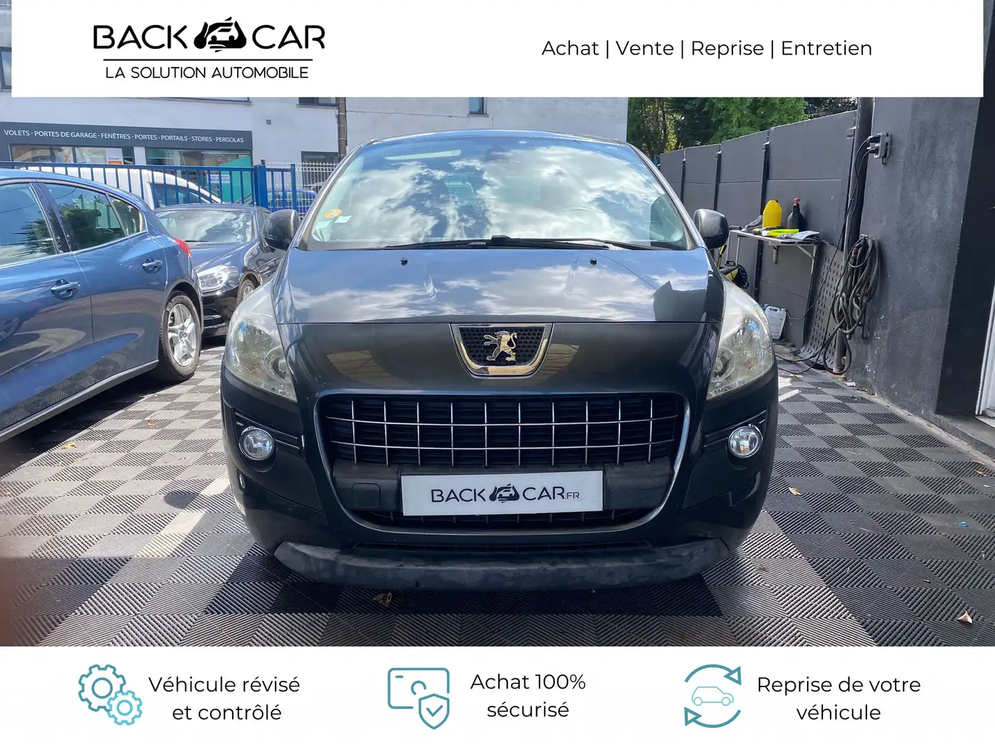 Peugeot 3008 1.6 HDi 16V 110ch FAP Confort Pack Gris - 2