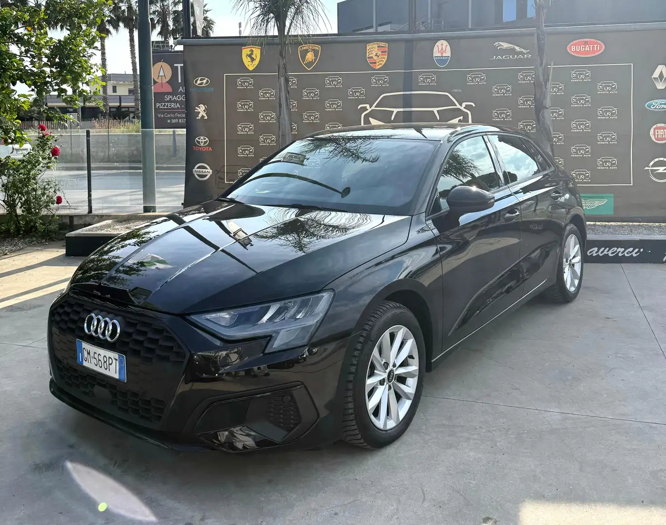 Audi A3 IV 2020 Sportback Sportback 35 2.0 tdi s-tronic Nero - 2