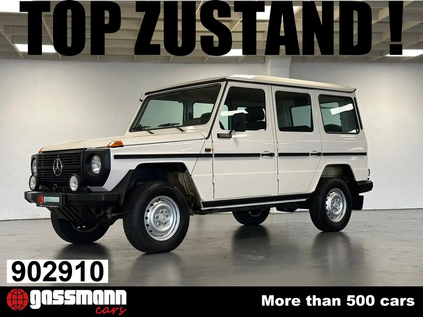 Mercedes-Benz G 230 230 GE 4x4 - W460 Museumszustand! Bílá - 1