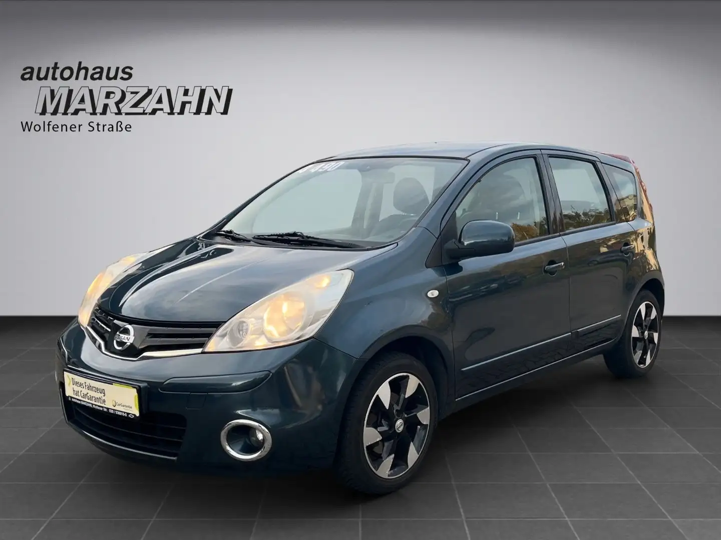 Nissan Note i-Way 1.4 KlimaAT/Bluet./Radio/CD/Allwetter Blau - 2