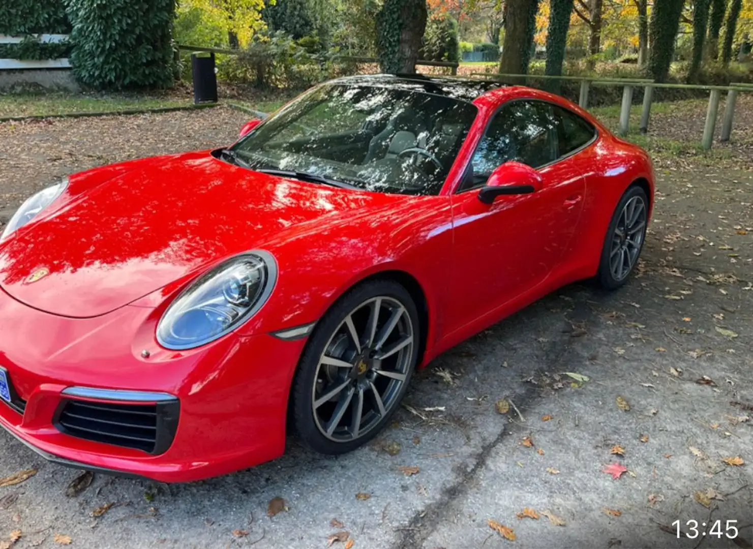 Porsche 991 991 carrera bt pdk bose jantes 20 pouces classic Rood - 1