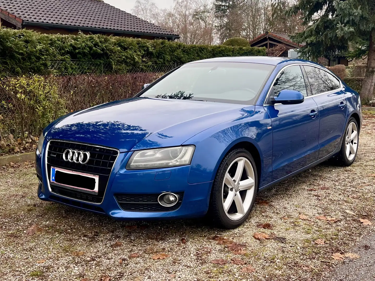 Audi A5 SB 3,0 TDI quattro S-LINE - PICKERL NEU Blau - 1