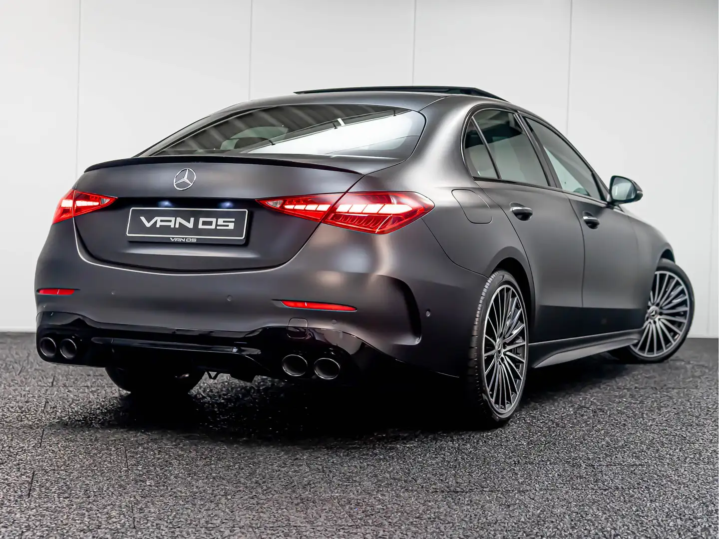 Mercedes-Benz C 200 C 4MATIC AMG Line | Zeer compleet Gris - 2