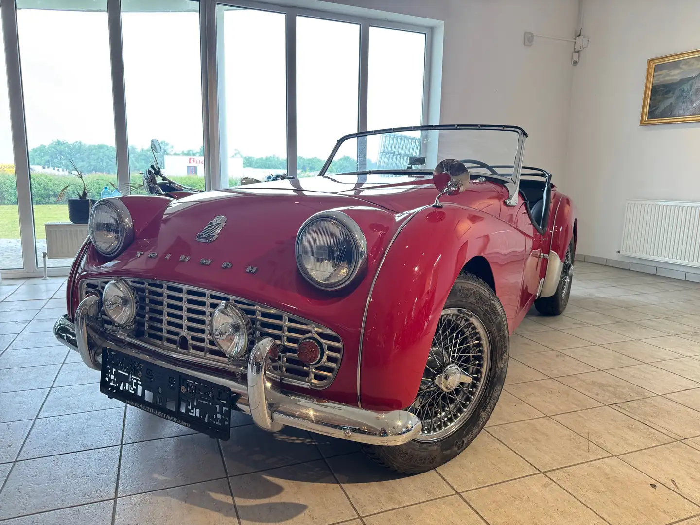 Triumph TR3 CABRIO KOMPLETT RESTAURIERT Rot - 2