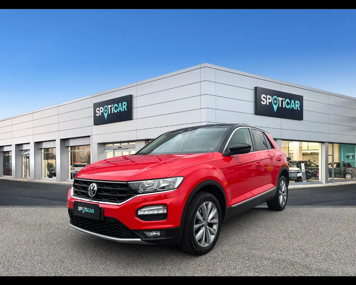 Volkswagen T-Roc 2.0 TDI SCR Advanced Rouge - 1