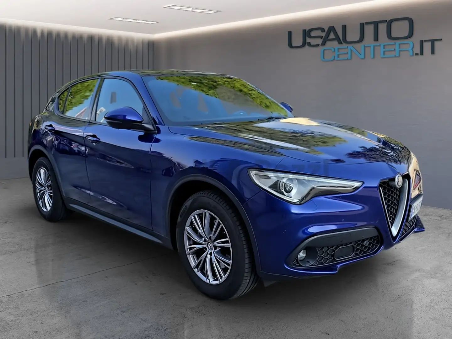 Alfa Romeo Stelvio Stelvio 2.2 Turbodiesel 190 CV AT8 Q4 Business Blauw - 2