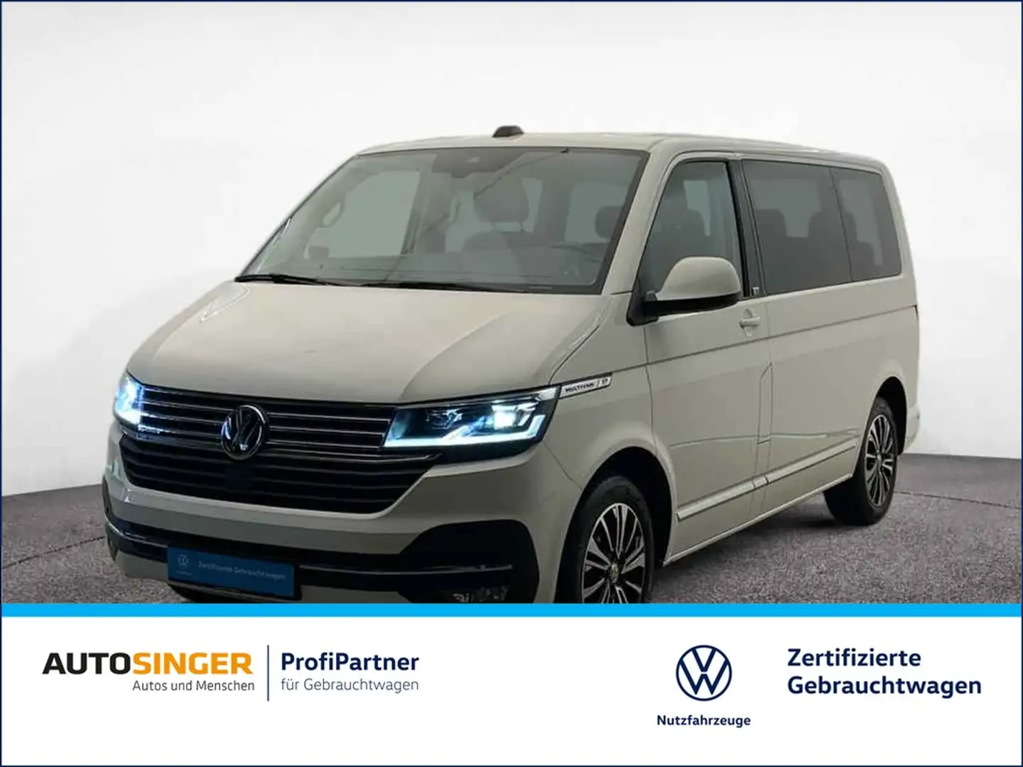 Volkswagen T6 Multivan 6.1 GenSix TDI DSG 4M 7S NAV*AHK*ACC Weiß - 1