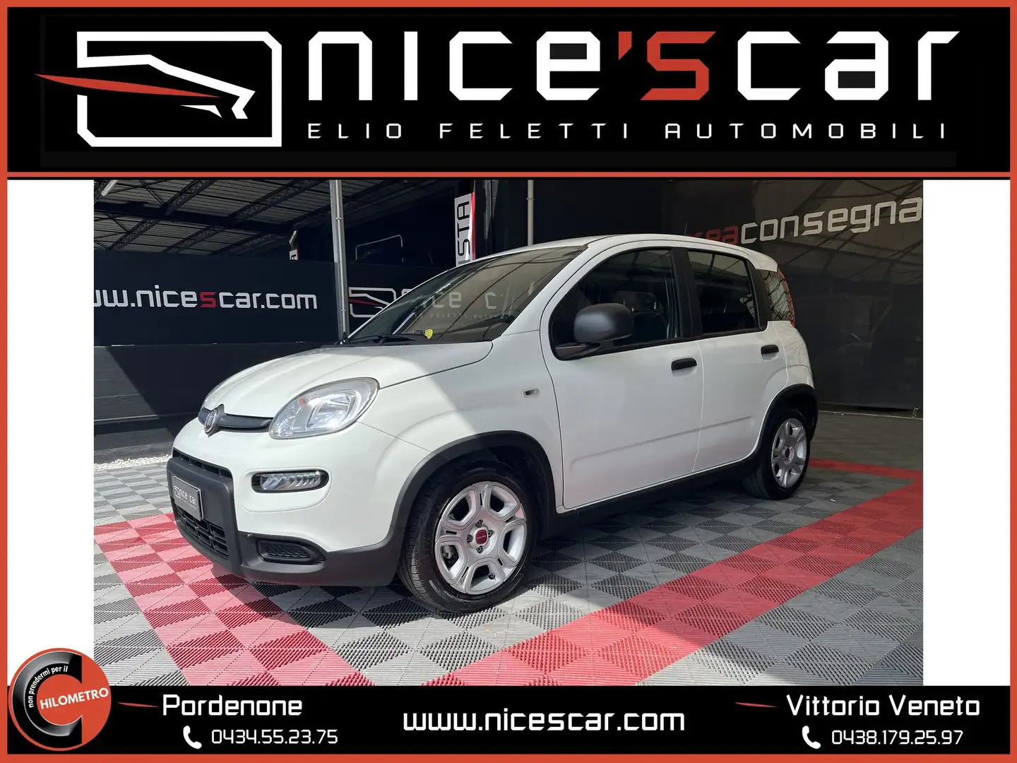 Fiat Panda 1.0 FireFly S&S Hybrid *PROMO Blanc - 1