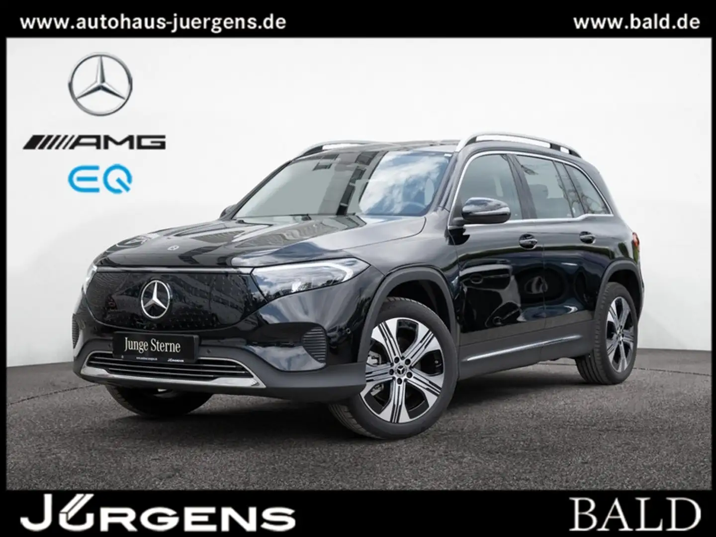 Mercedes-Benz EQB 350 4M Progressive/LED/Cam/Pano/Distr/7Sitze Noir - 2