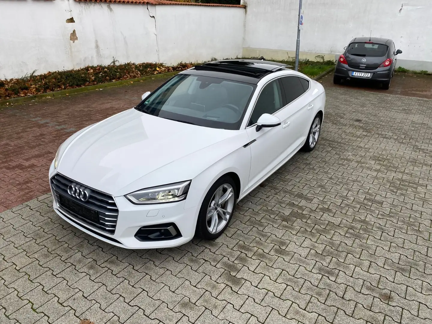 Audi A5 2.0 TDI S tronic/Pano/HuD/Matrix/Kamera/ACC Weiß - 1