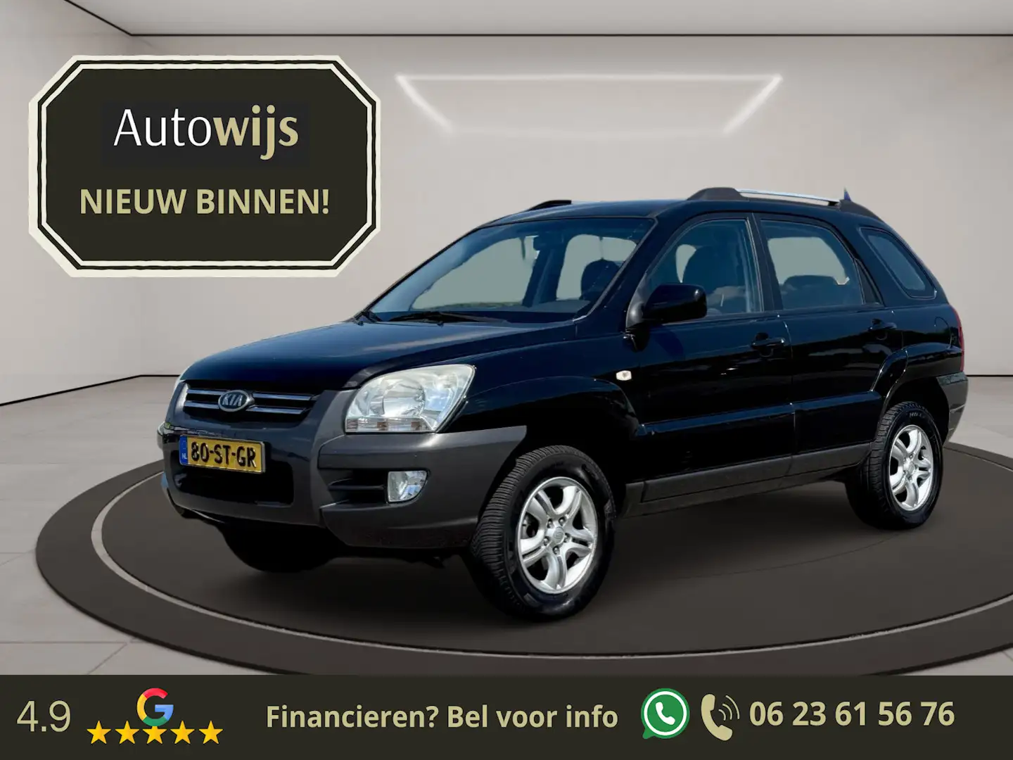 Kia Sportage 2.0 CVVT Executive|NL AUTO|Cruise|LM-Velg Negru - 1