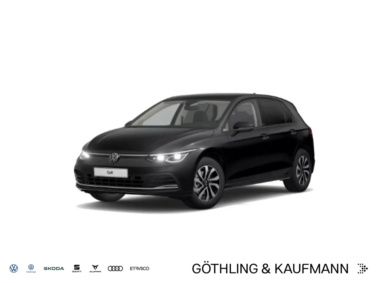 Volkswagen Golf ACTIVE 2.0TDI DSG*NAVI*PANO*AHK*KAM*HUD*AC Schwarz - 1