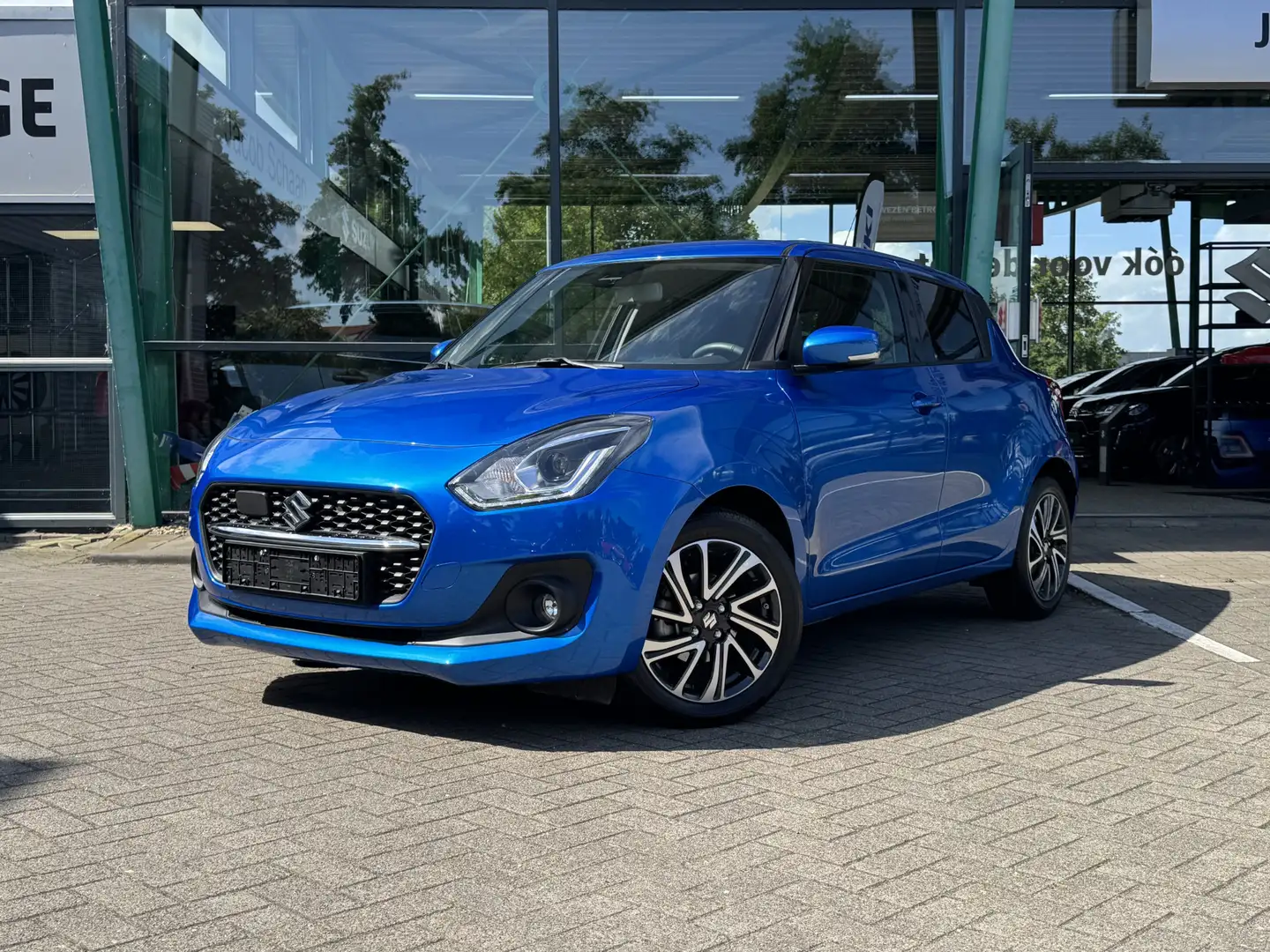 Suzuki Swift 1.2 Style Smart Hybrid CVT automaat 83pk | Cruise Blauw - 1