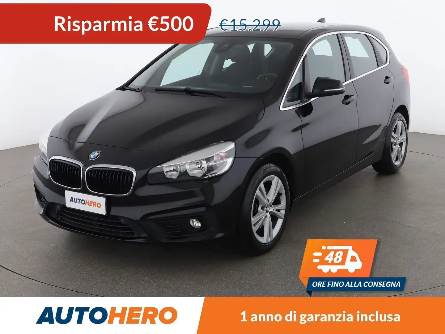 BMW 216 216d Active Tourer Advantage Nero - 1