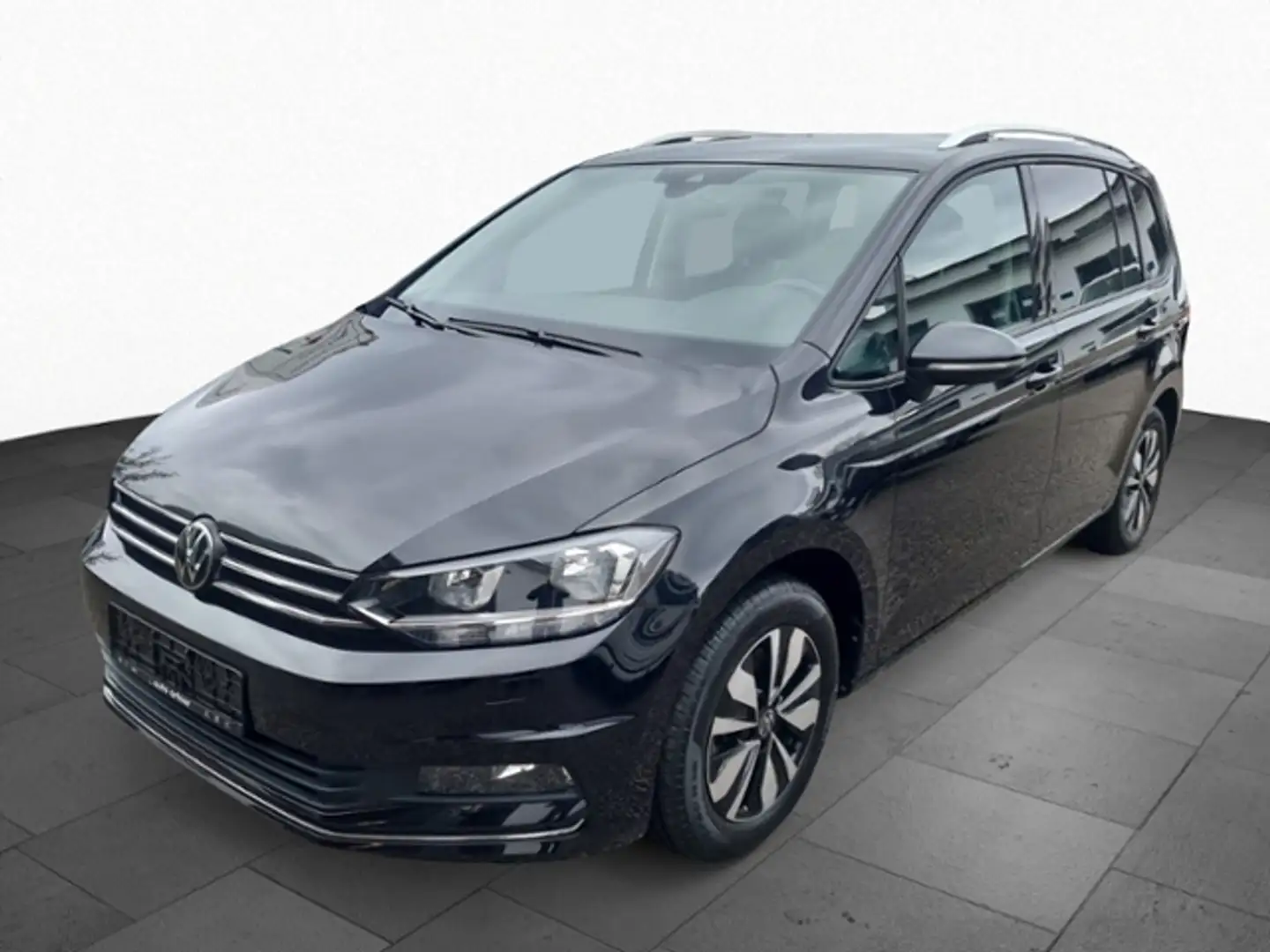 Volkswagen Touran 2,0 TDI DSG MOVE 7-SITZER NAVI KAMERA SHZ DAB APP Zwart - 2
