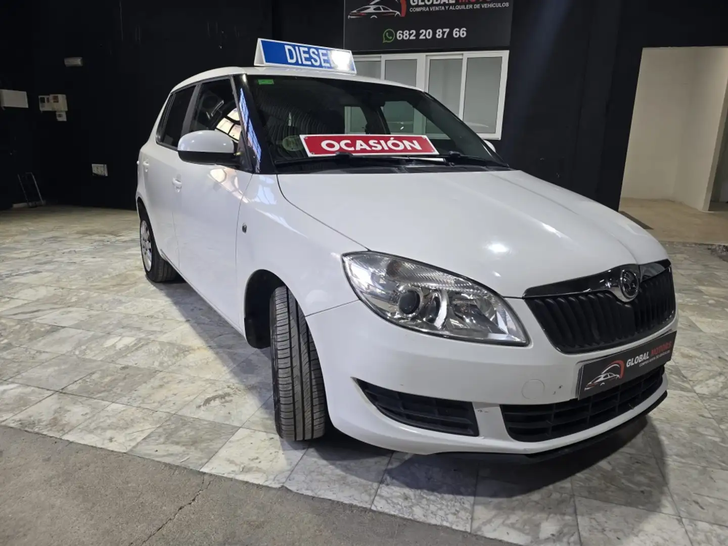 Skoda Fabia 1.6TDI Fresh 75 Blanco - 2