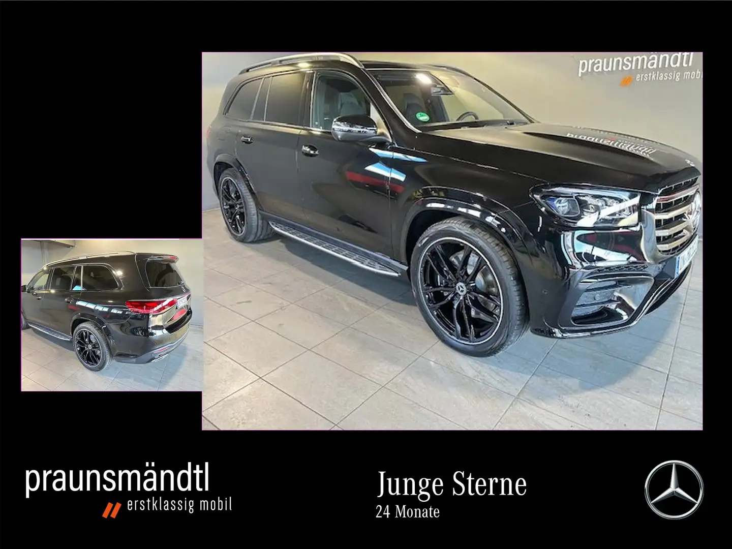 Mercedes-Benz GLS 450 d 4M AMG Pano/AHK/Dist/Airma/Sou/23"/StHg Noir - 1