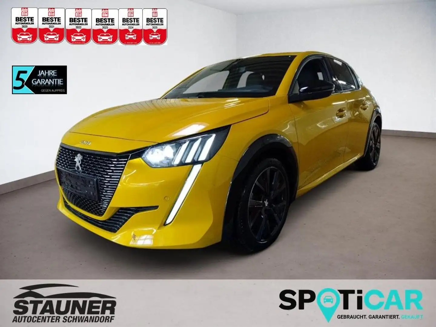 Peugeot 208 GT PureTech AT8 100PS *PDC*KAMERA* Gelb - 1