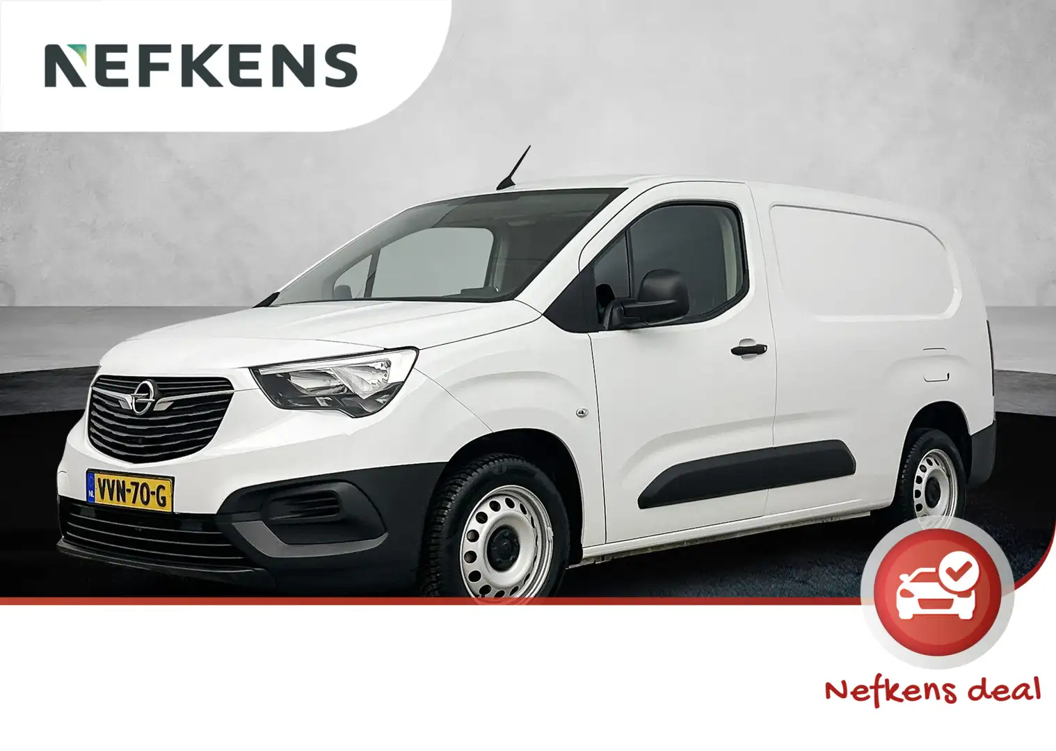 Opel Combo 100 pk L2 H1 | 1ste eigenaar | Long |  Navigatie | Wit - 1