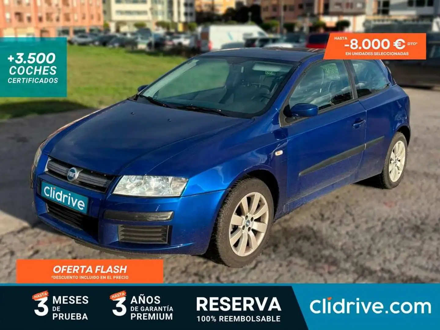 Fiat Stilo Berlina 95cv Manual de 5 Puertas Azul - 1