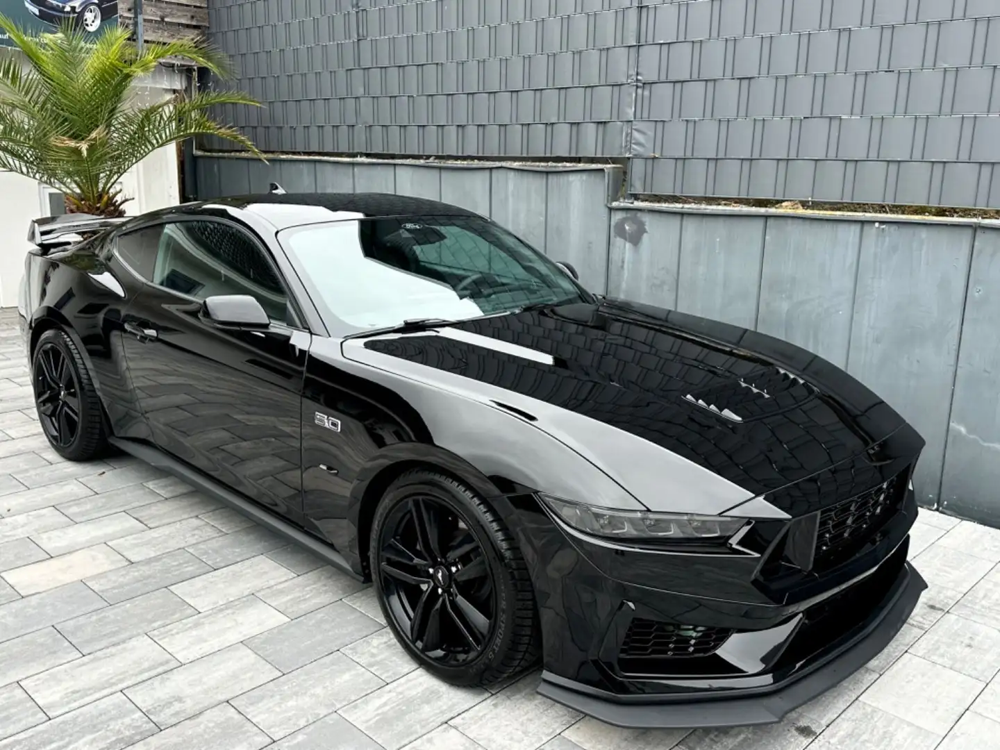 Ford Mustang 5.0 V8 "DARK HORSE"-ALL BLACK-NEW MODELL Noir - 1