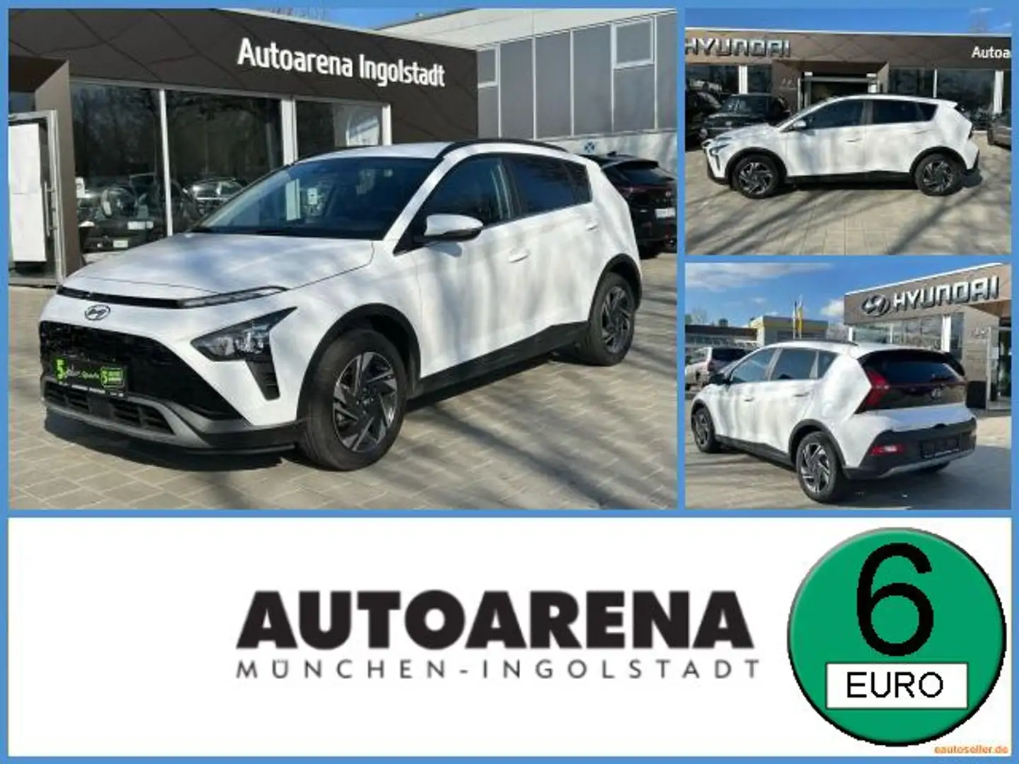 Hyundai BAYON 1.0 T-GDI Select Spurhalteassistenz Weiß - 1