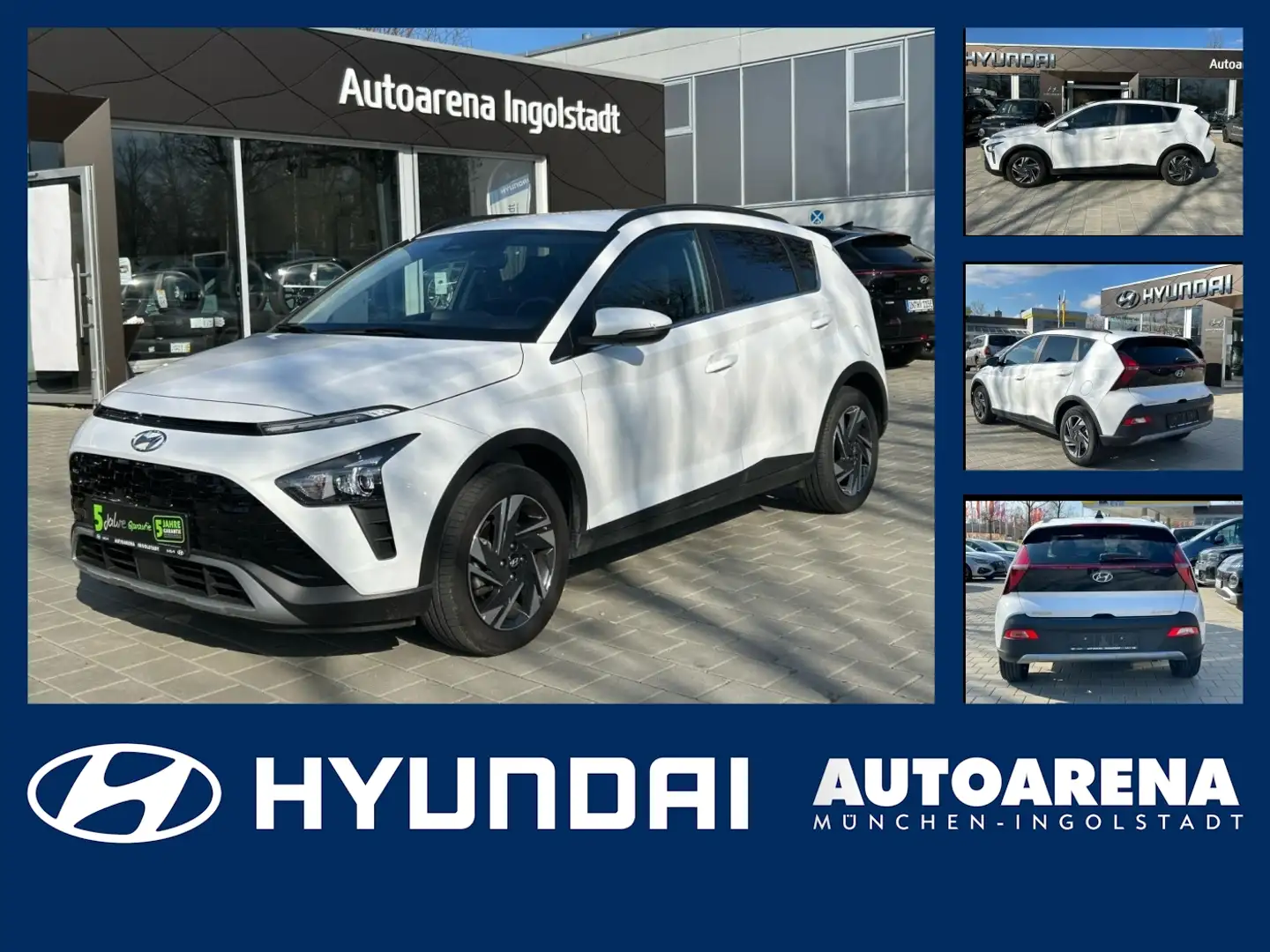 Hyundai BAYON 1.0 T-GDI Select Spurhalteassistenz Blanc - 1