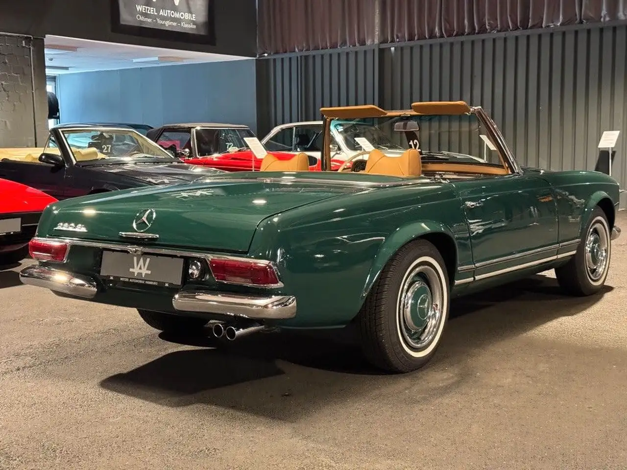 Mercedes-Benz 230 SL (W113)/Match.Numbers/sehr gepflegt, foto 7