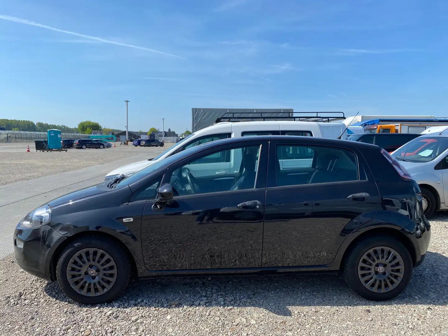 Fiat Punto Evo 2012 * 0.9 TwinAir Easy * EXPORT OF HANDEL * Zwart - 2