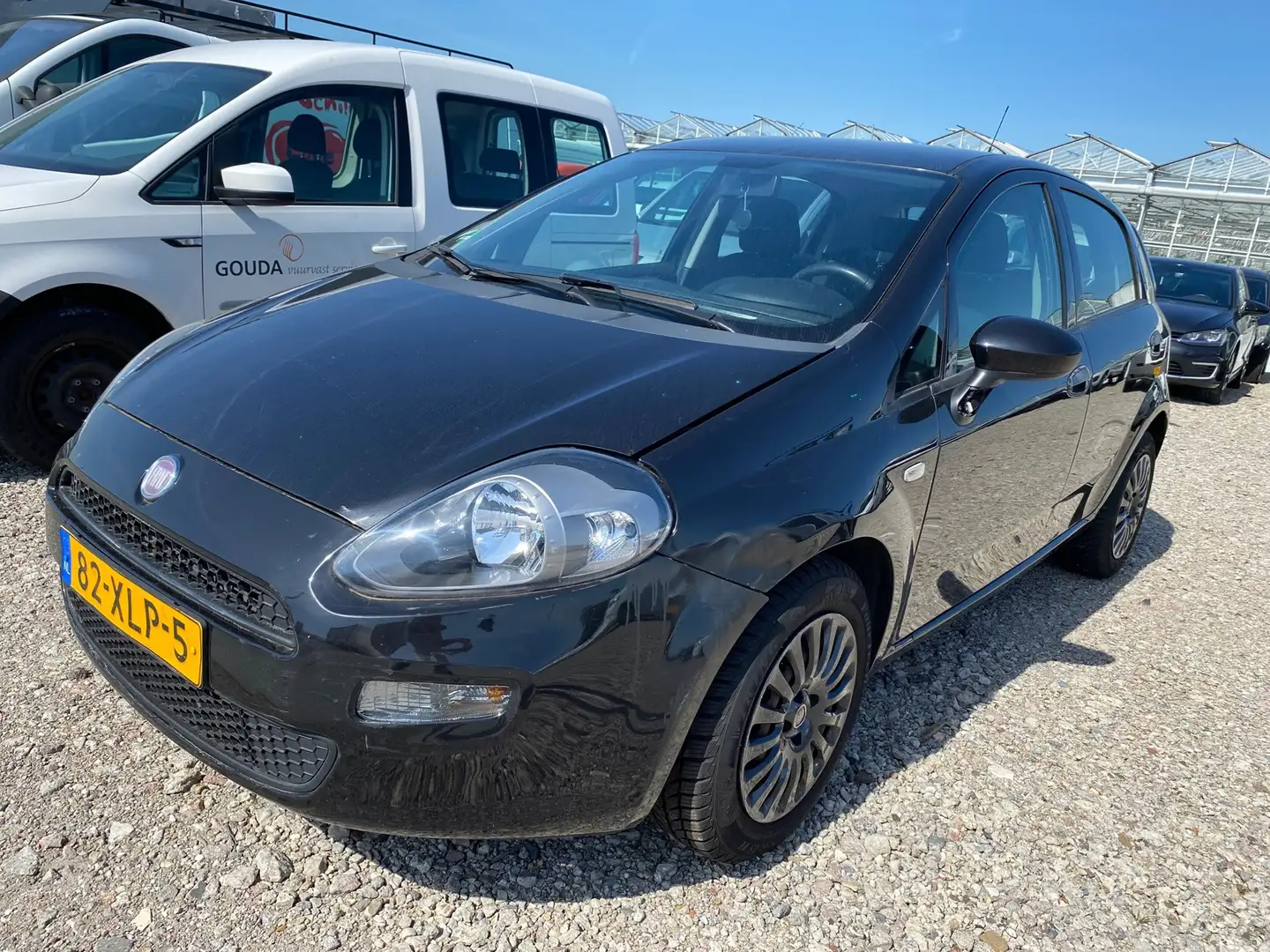 Fiat Punto Evo 2012 * 0.9 TwinAir Easy * EXPORT OF HANDEL * Zwart - 1