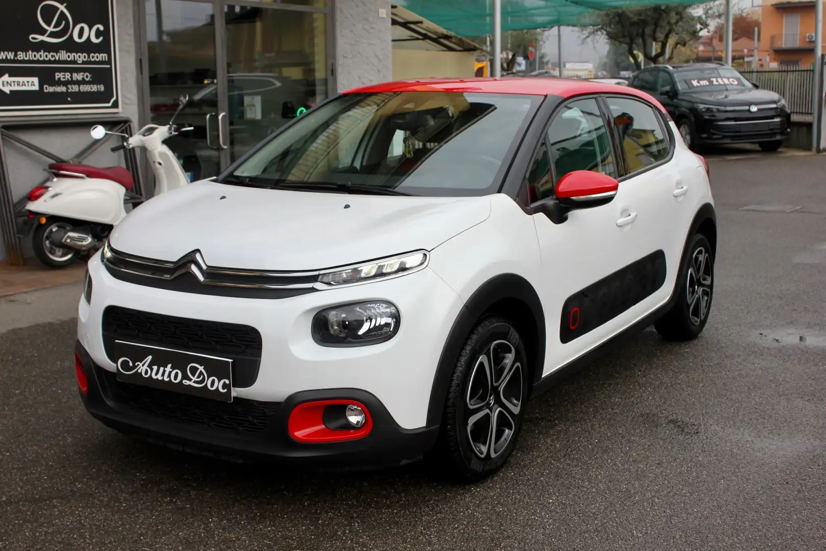 Citroen C3 C3 PureTech 82 Shine DISTRIBUZIONE FATTA Wit - 1