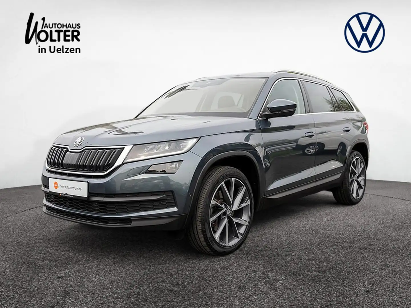 Skoda Kodiaq 2.0 TDI Style 4x4 LED ACC NAVI Pano Ca Grau - 1