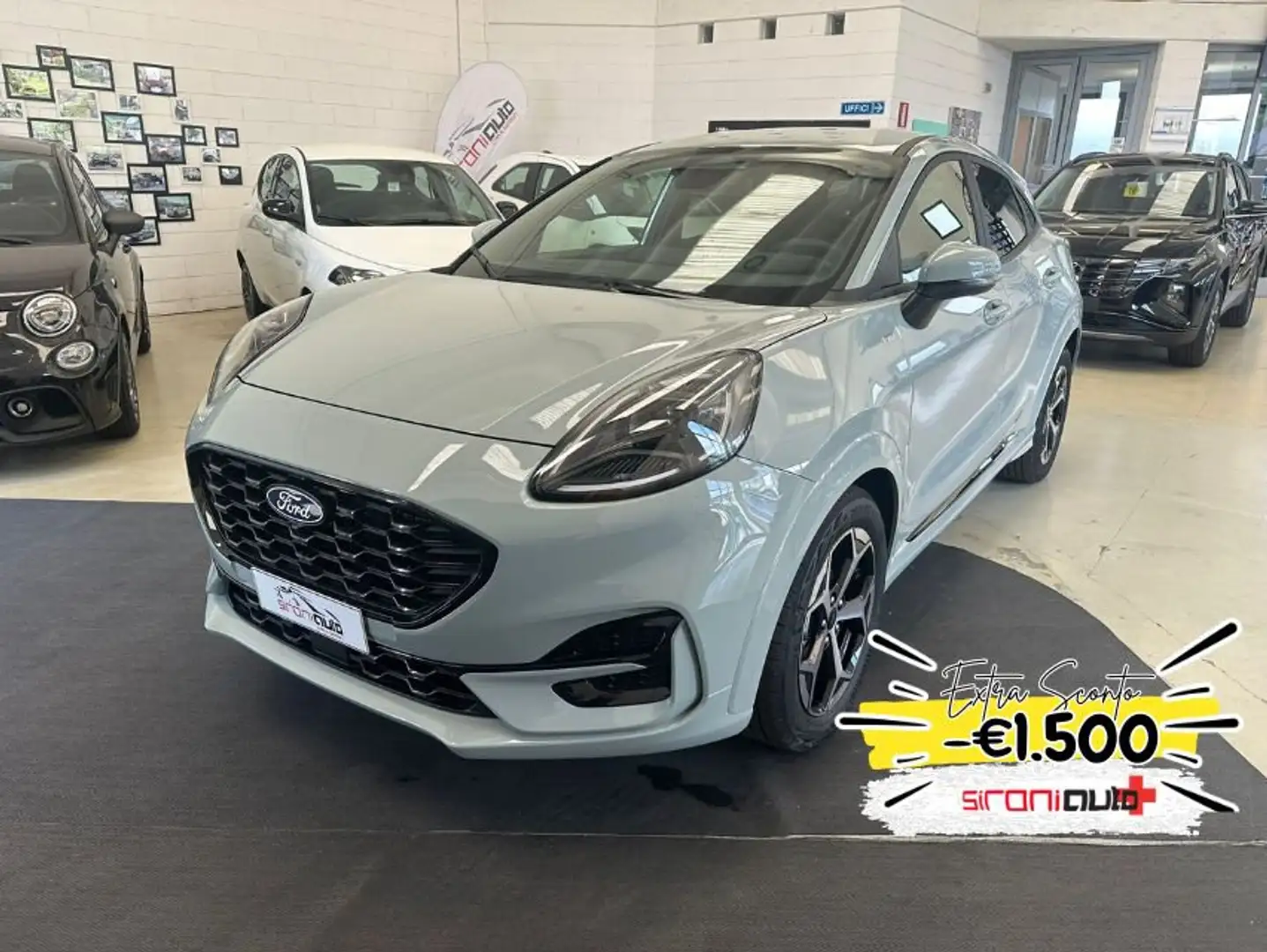 Ford Puma 1.0 EcoBoost Hybrid 125 CV S&S aut. ST-Line - PRO Gris - 1
