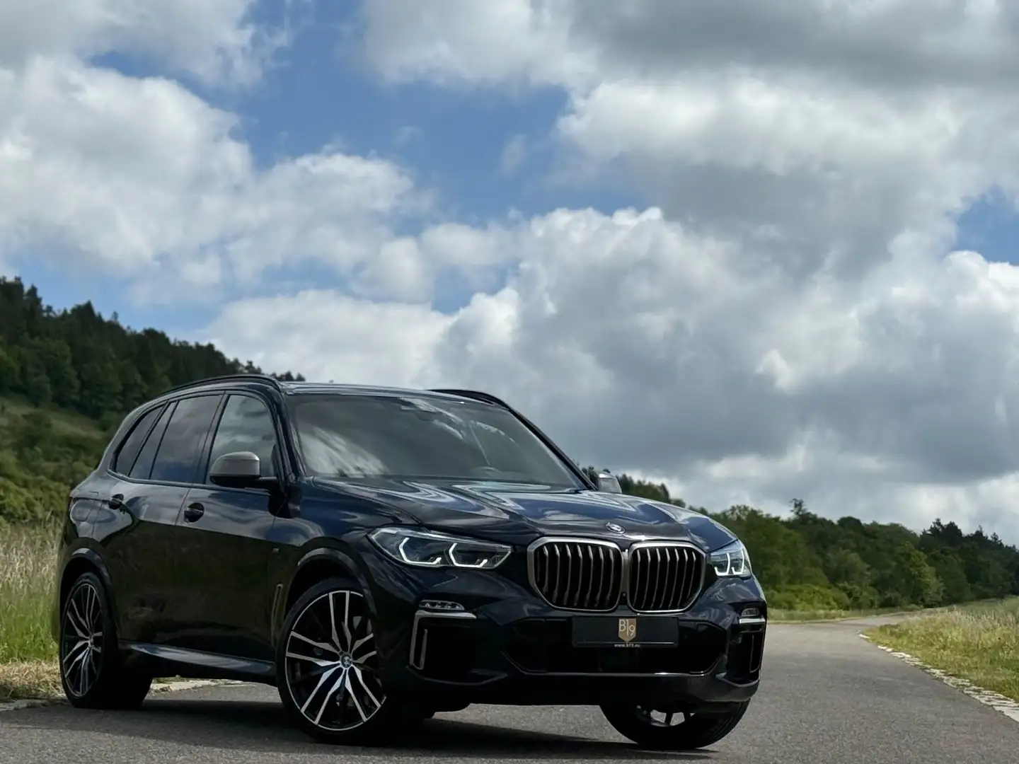 BMW X5 M50d/Pano/Laser/H&K/Prof./22"/SoftClose/360°/ Fekete - 1