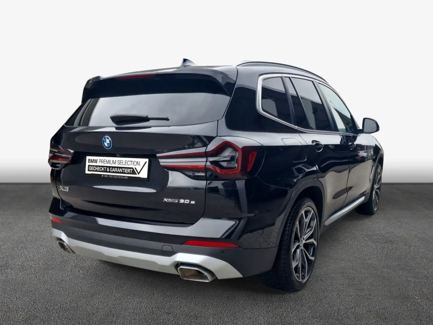 BMW X3 xDrive30e Aut. Schwarz - 2