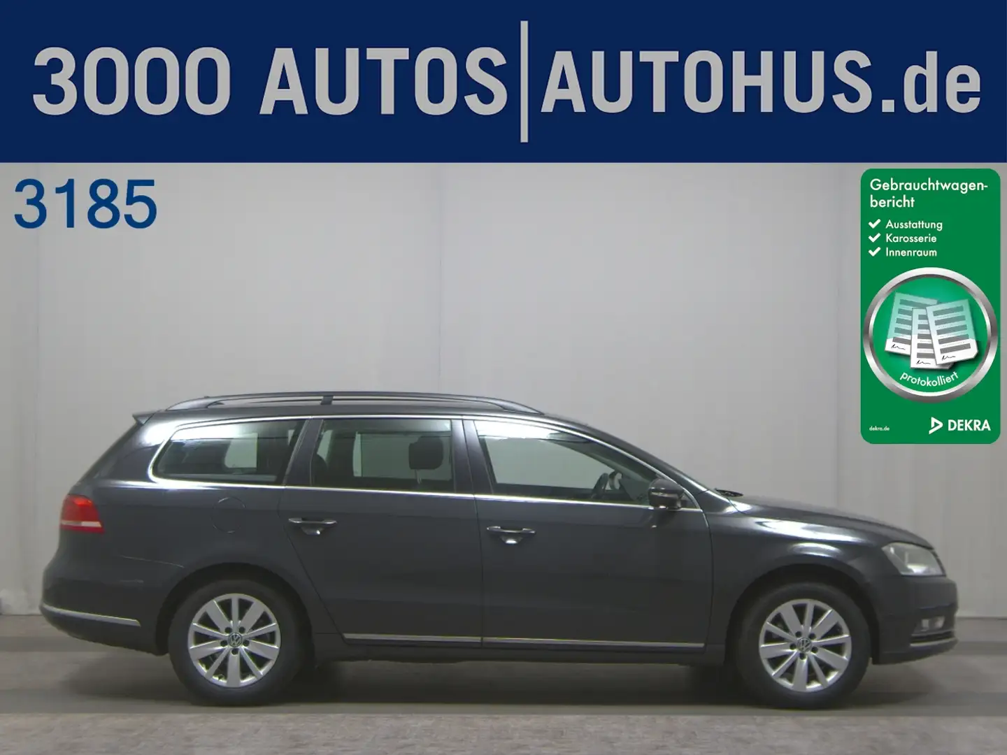 Volkswagen Passat Var. 2.0 TDI Comf. Navi RFK AHK Shz Gris - 1