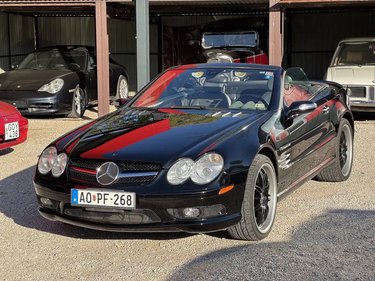 Mercedes-Benz SL 55 AMG Automatik Schwarz - 1