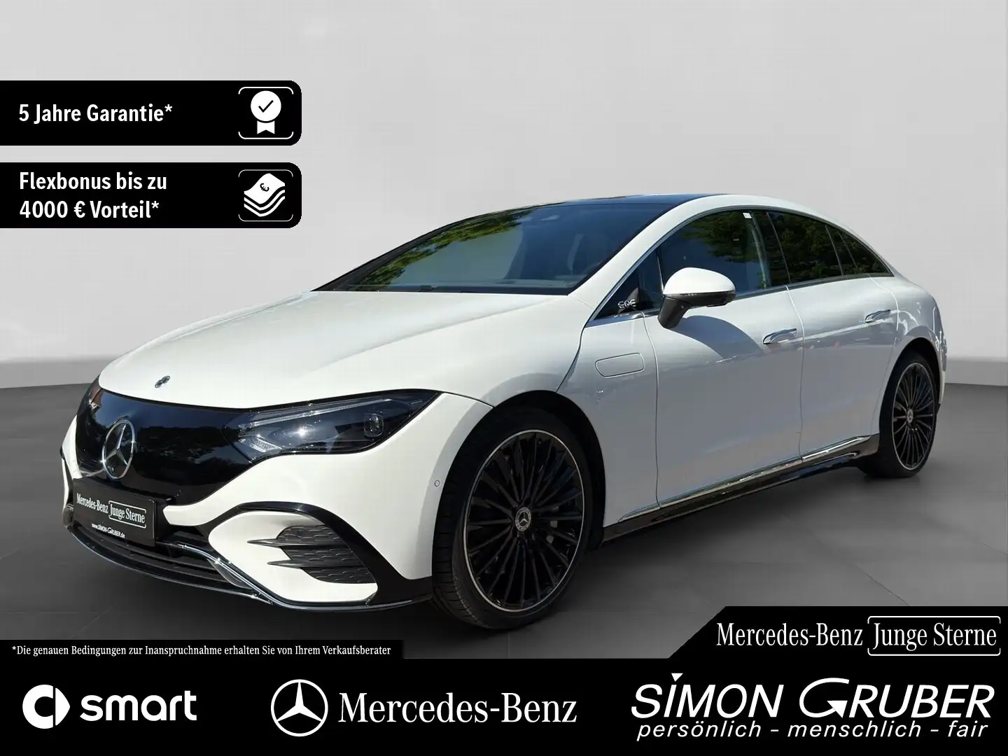 Mercedes-Benz EQE 350 AMG Pano Airmatic Premium+ 21Zoll Bianco - 1