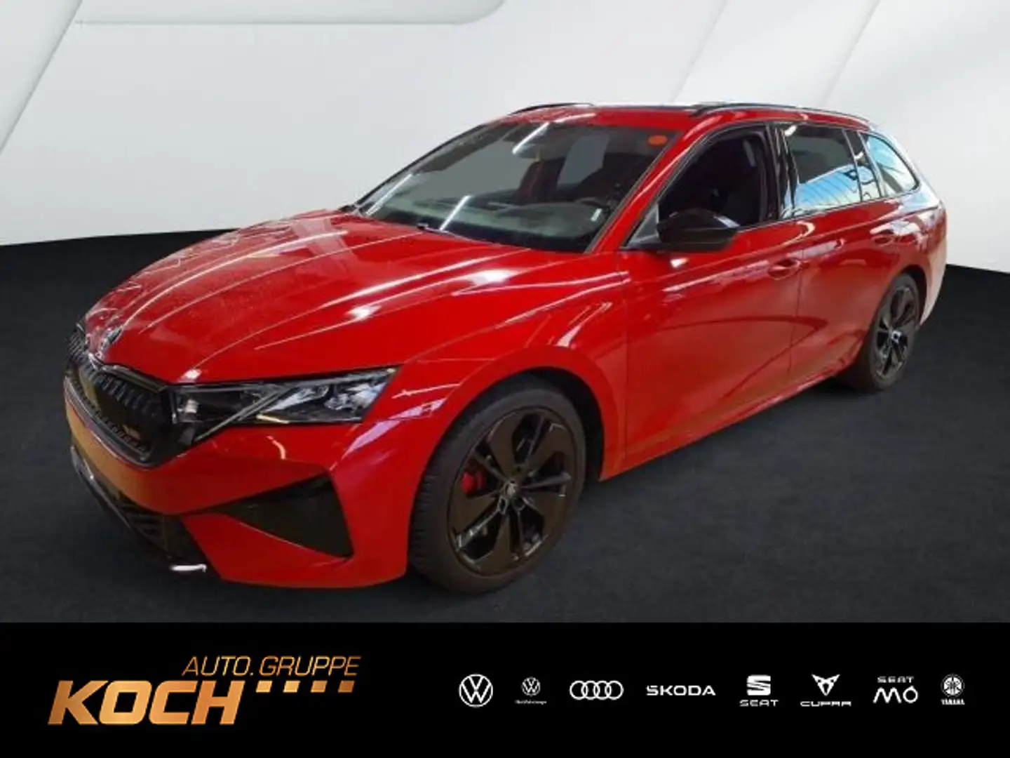 Skoda Octavia Combi RS 2.0 TSI DSG *NAVI*PANODACH*AHK* Rot - 1