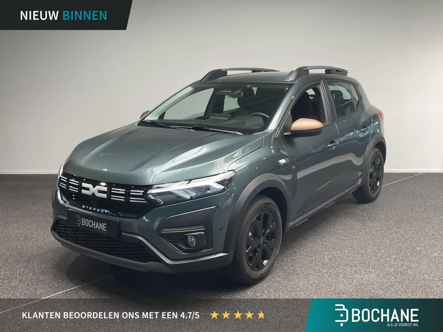 Dacia Sandero Stepway 1.0 TCe 90 Extreme Airco | Navigatie | App Groen - 1