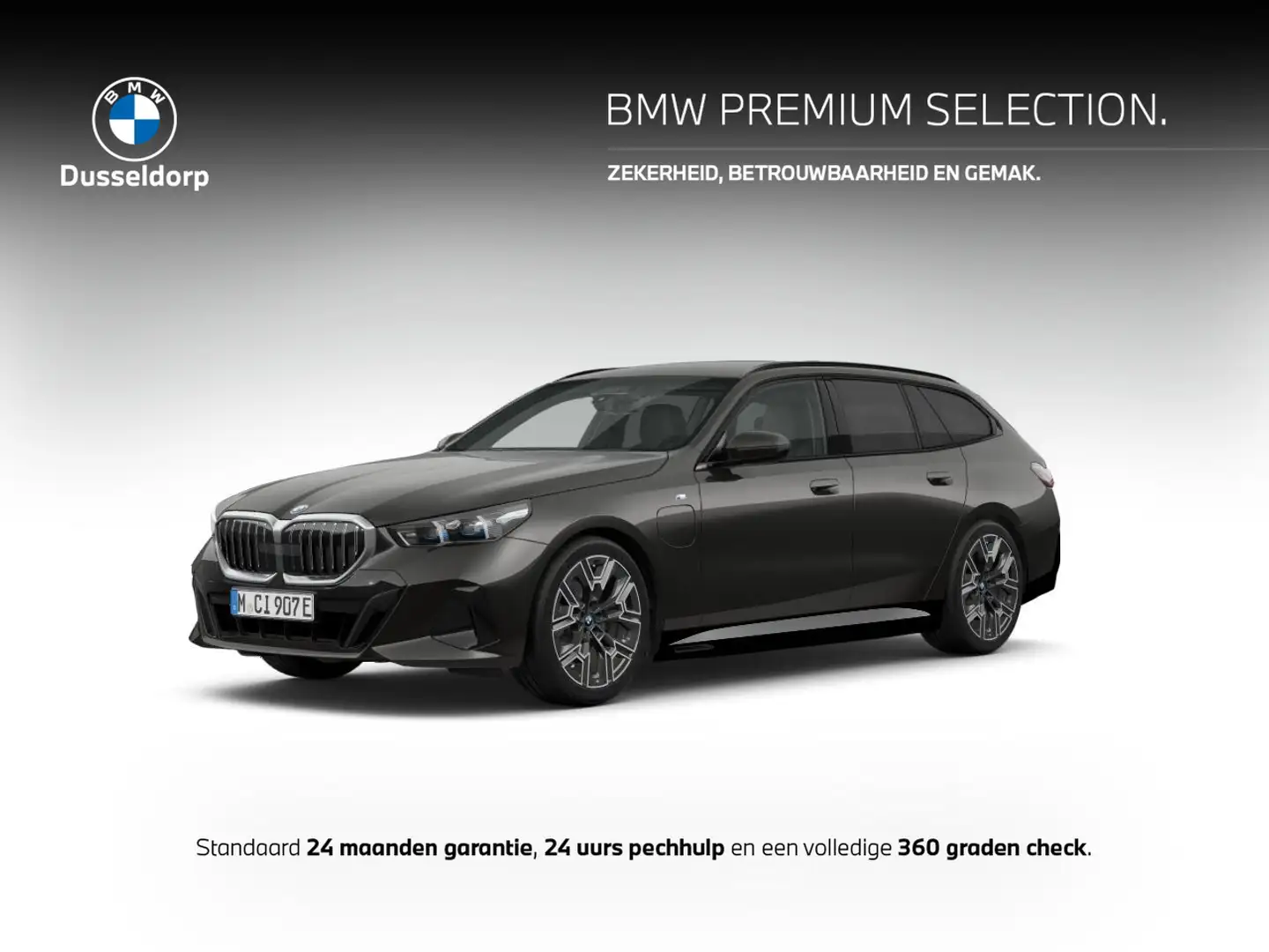 BMW 530 5 Serie Touring 530e M Sport Edition Grau - 1